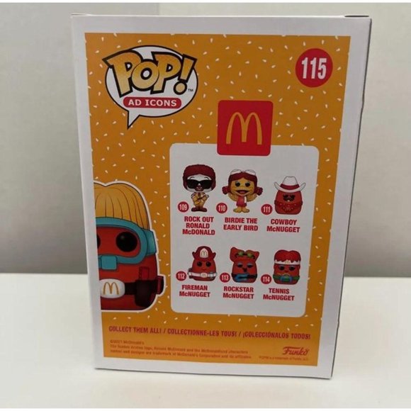 Funko Pop Ad Icon McDonald's Scuba McNugget #115 Vinyl Figure - Picture 6 of 9